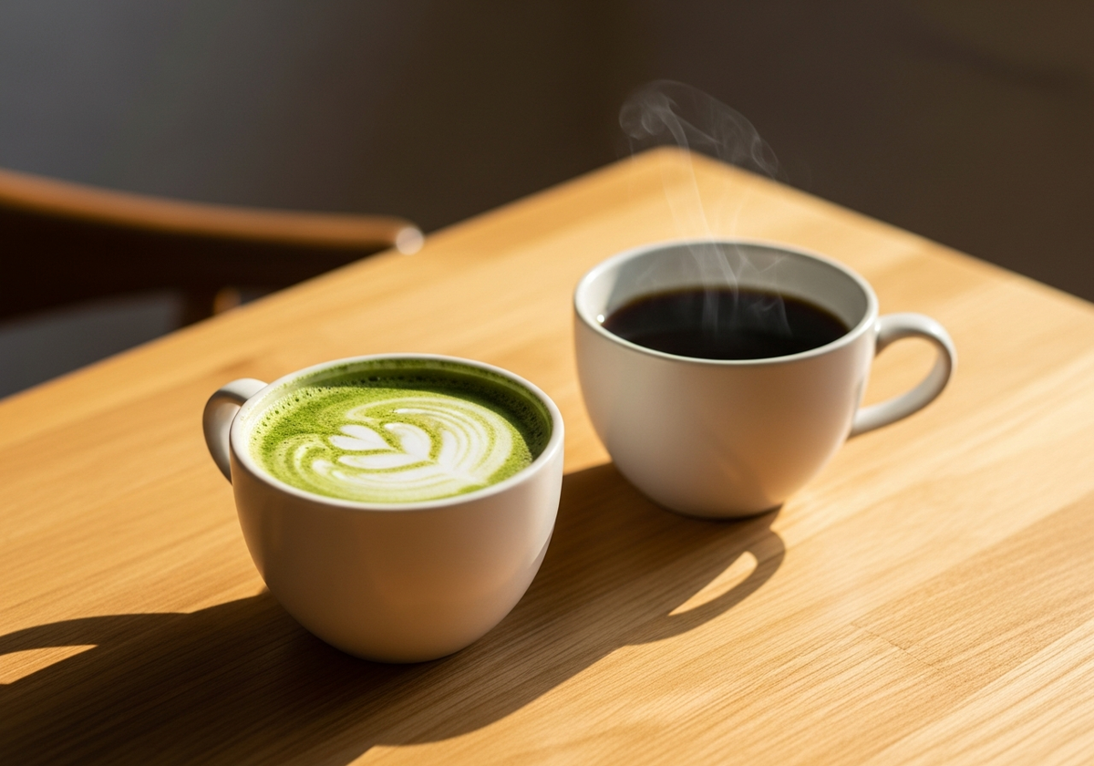 Matcha vs. Kaffee: Welches ist das Richtige für Ihr Profil und Ihre Ziele?