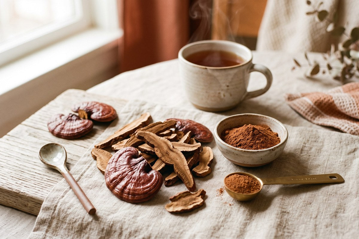 Reishi: Dosierung, Einnahme und der beste Zeitpunkt